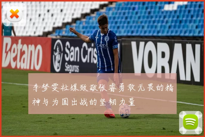 李梦雯社媒致敬张睿勇敢无畏的精神与为国出战的坚韧力量